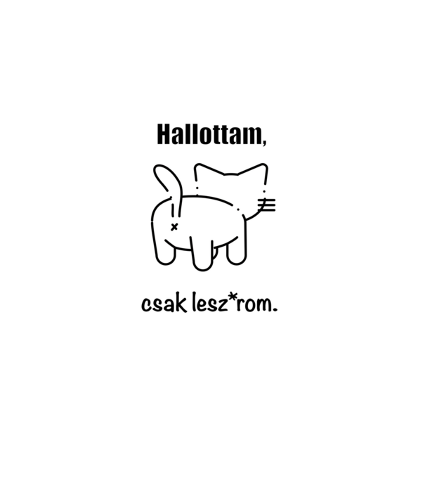  minta fekete pólón