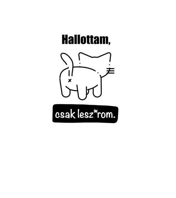  minta fehér pólón
