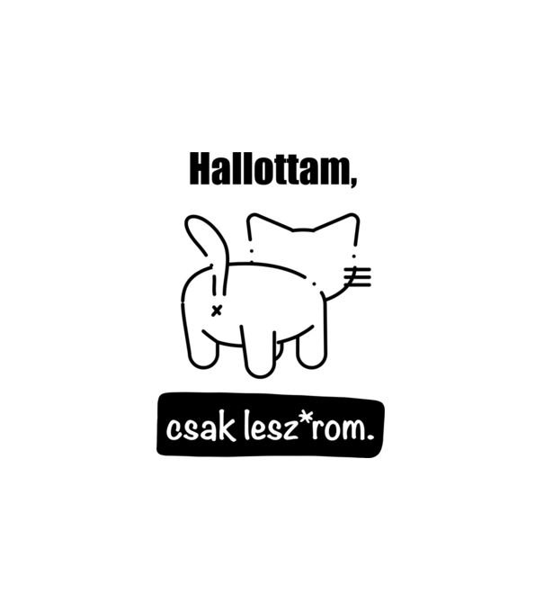  minta fehér pólón