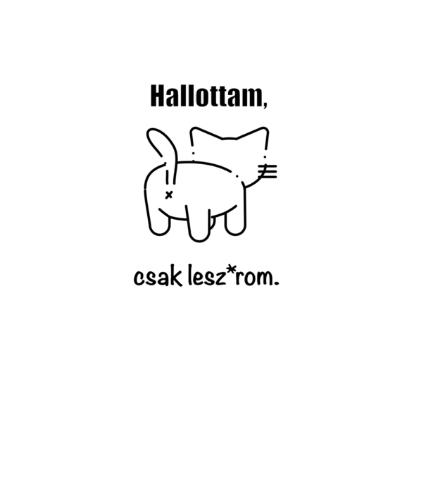  minta fekete pólón