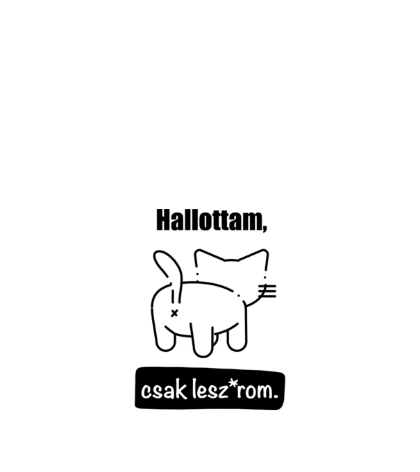  minta fehér pólón