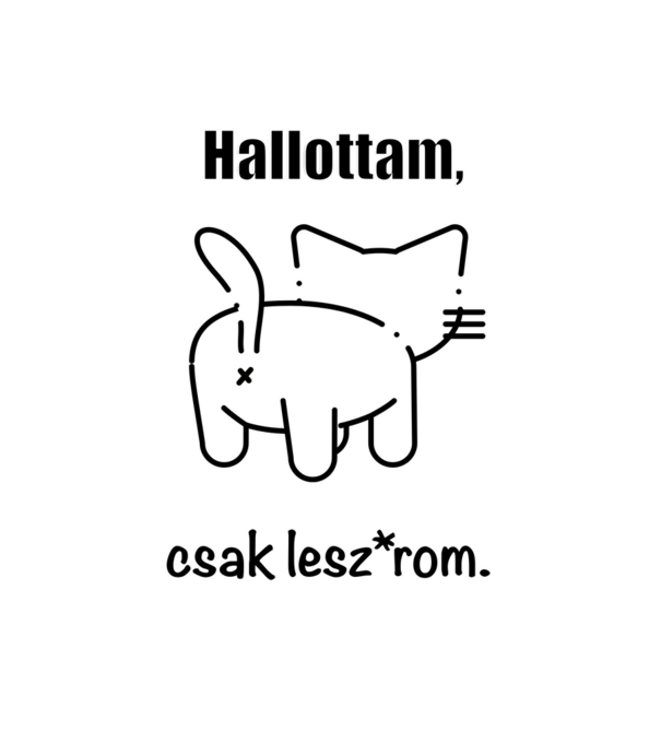  minta fehér pólón