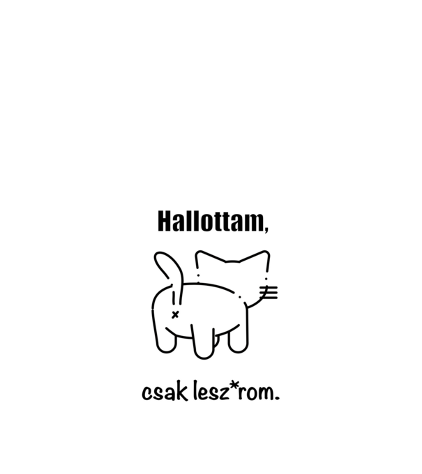  minta fekete pólón