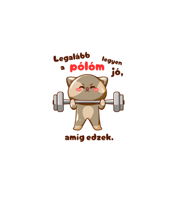  minta fehér pólón