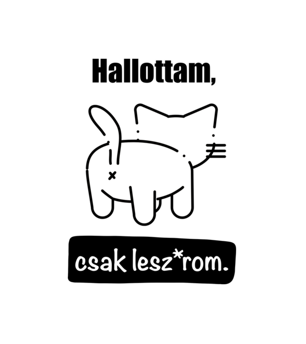  minta fehér pólón