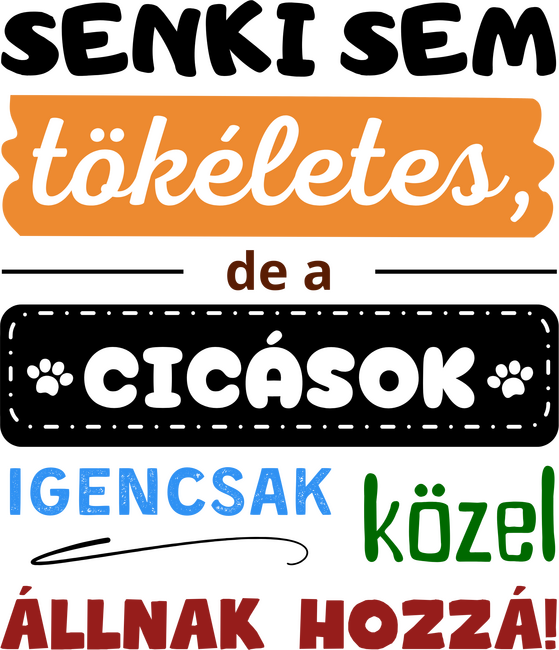 Senki sem tökéletes, de a cicások igencsak közel állnak hozzá