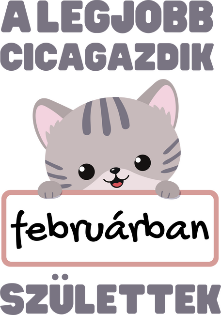 A legjobb cicagazdik februárban születtek