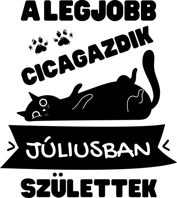 A legjobb cicagazdik júliusban születtek