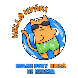 Helló Nyár! Beach Body nincs. Ne keresd. Kandúr cica
