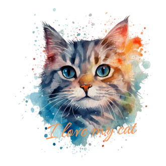 I love my cat