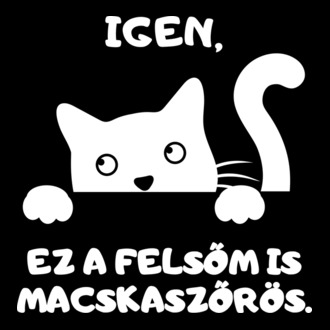 Igen, ez a felsőm is macskaszőrös