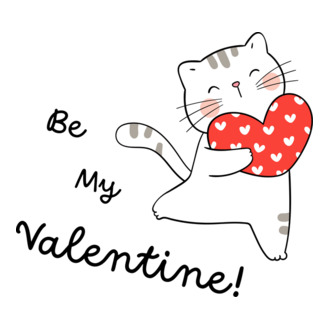 Be My Valentine cica