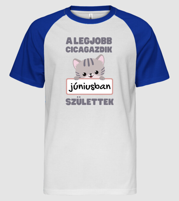  minta fehér/royal pólón