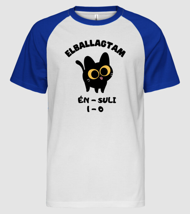  minta fehér/royal pólón