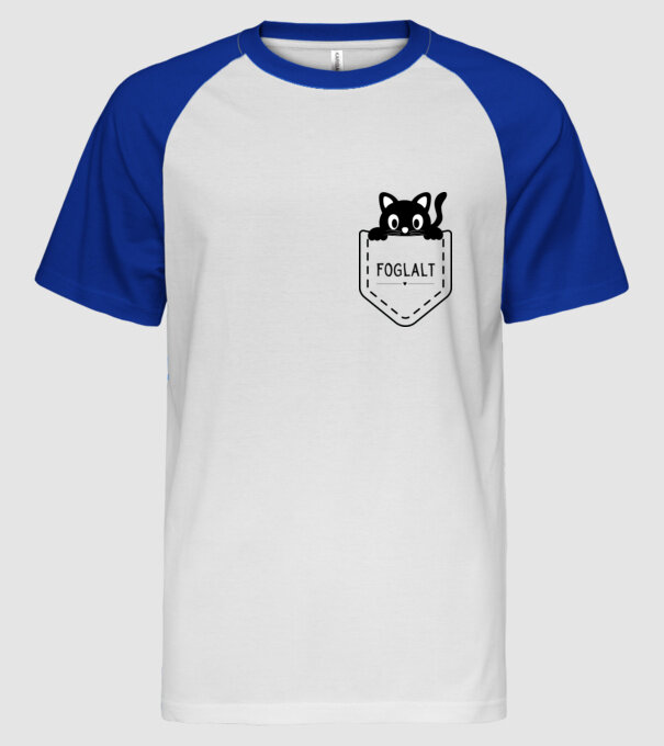  minta fehér/royal pólón