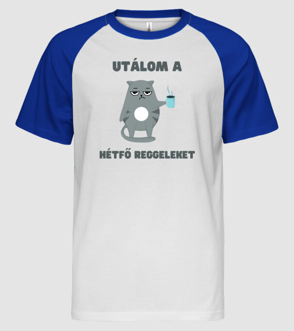  minta fehér/royal pólón