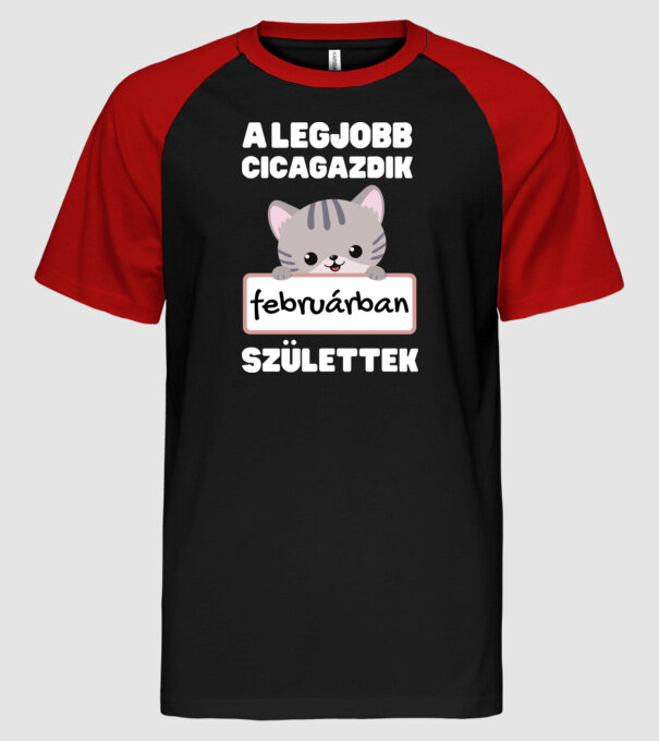  minta fekete/piros pólón