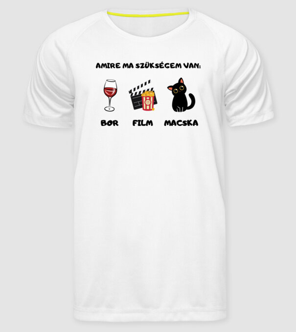  minta fehér pólón