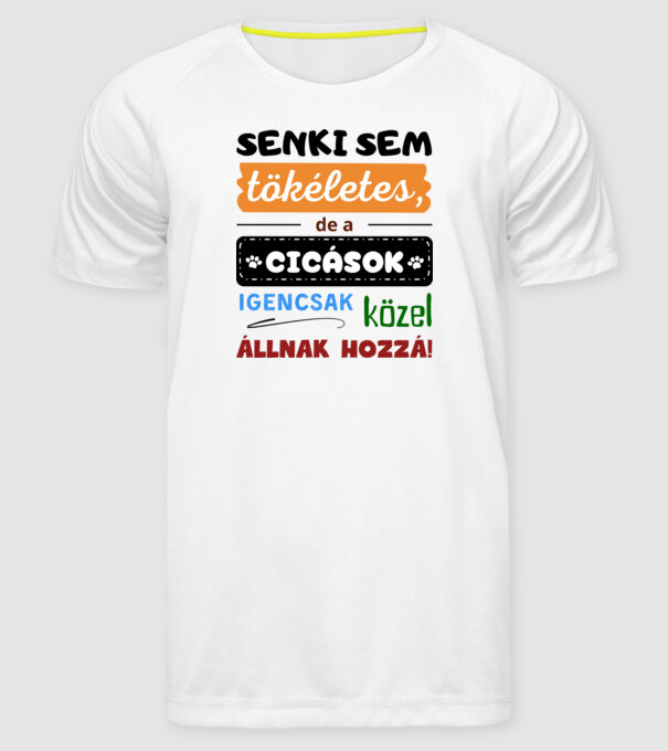  minta fehér pólón