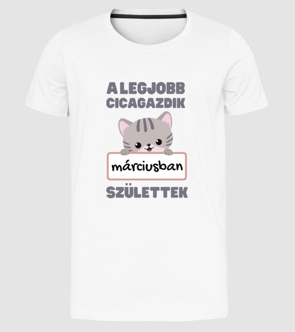  minta fehér pólón