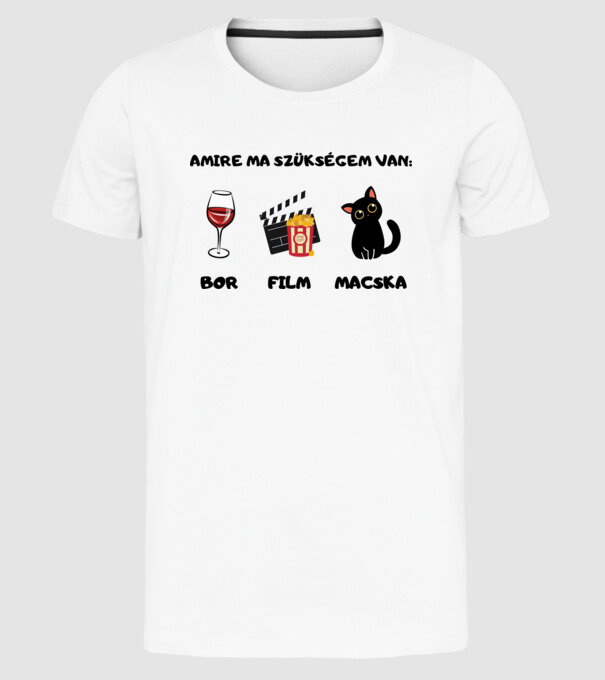  minta fehér pólón