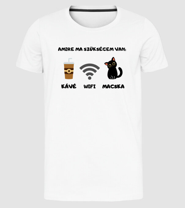  minta fehér pólón
