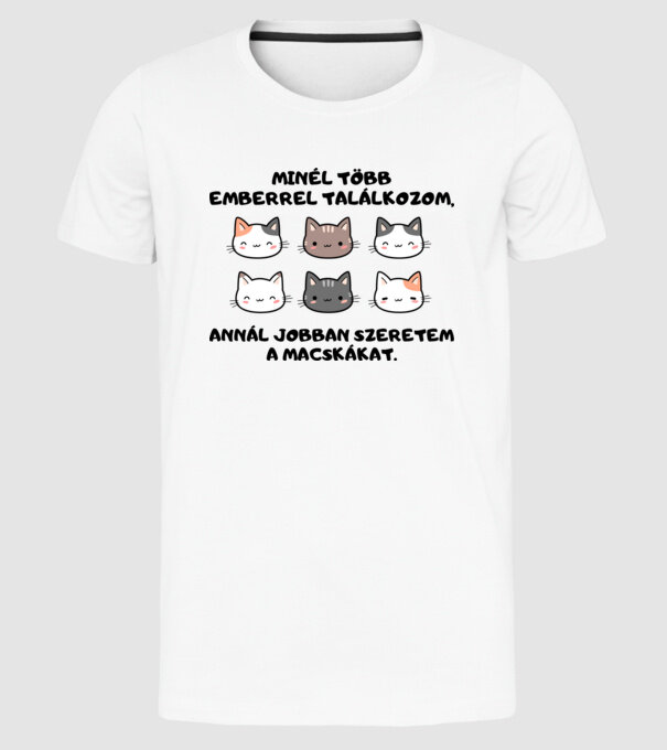 minta fehér pólón