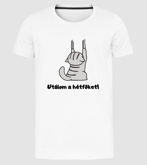  minta fehér pólón