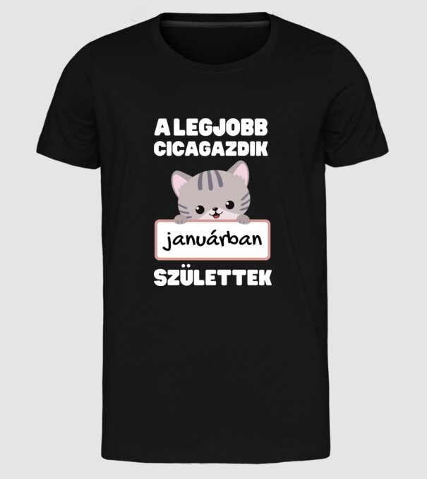  minta fekete pólón