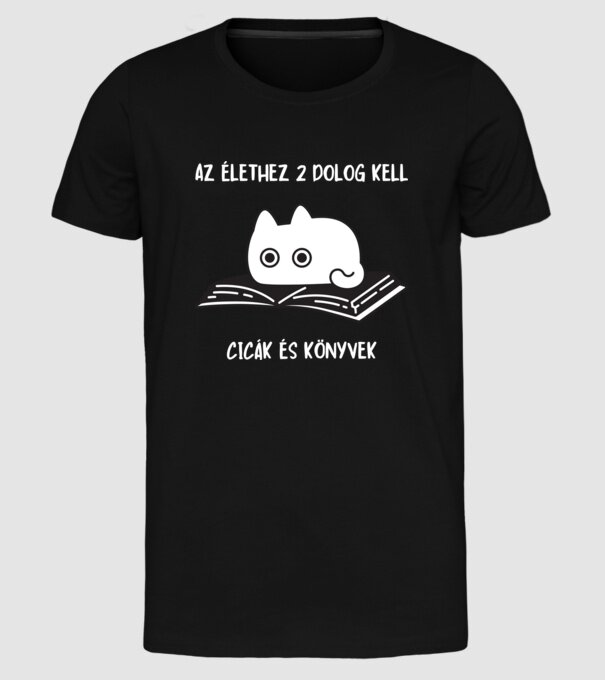  minta fekete pólón
