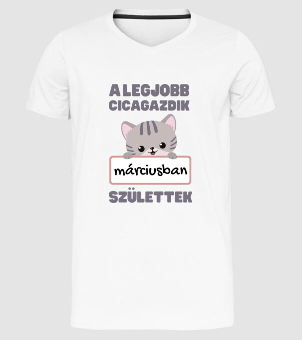  minta fehér pólón