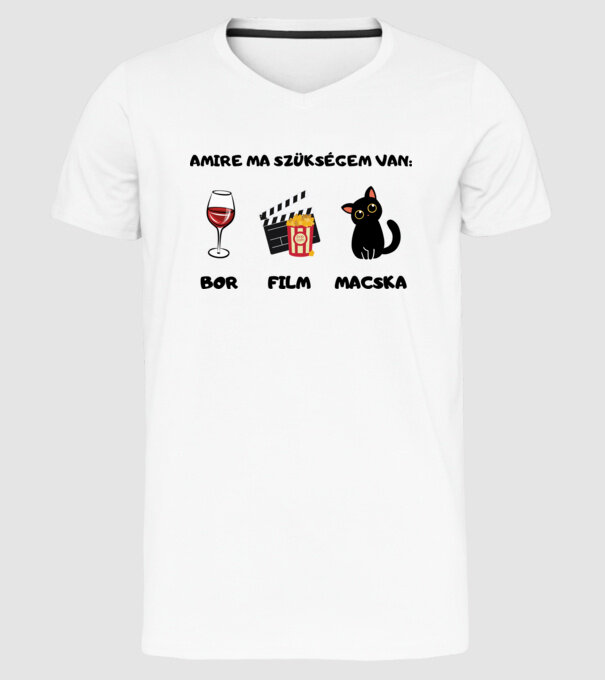  minta fehér pólón