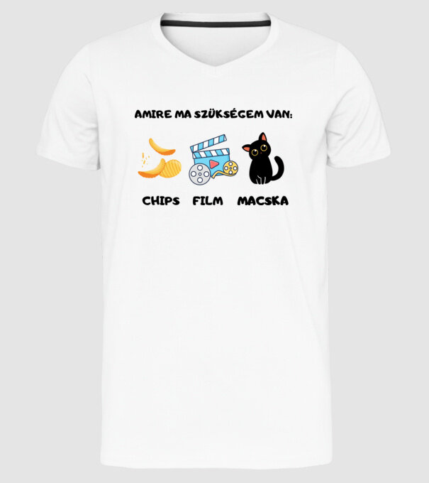  minta fehér pólón