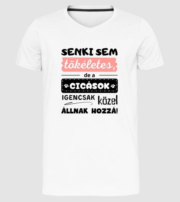  minta fehér pólón