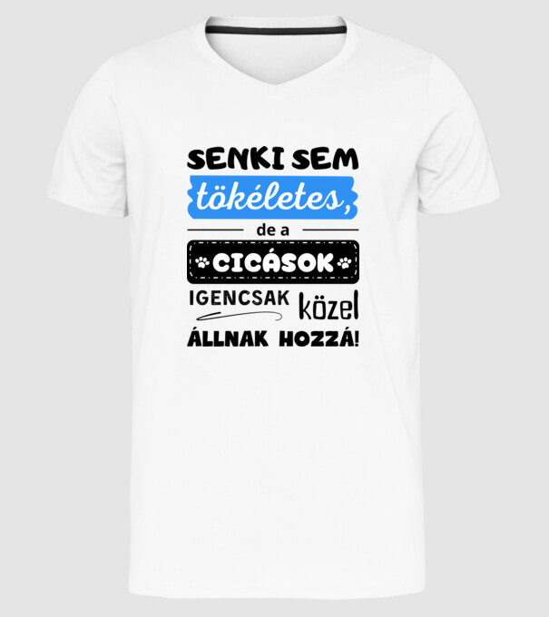  minta fehér pólón