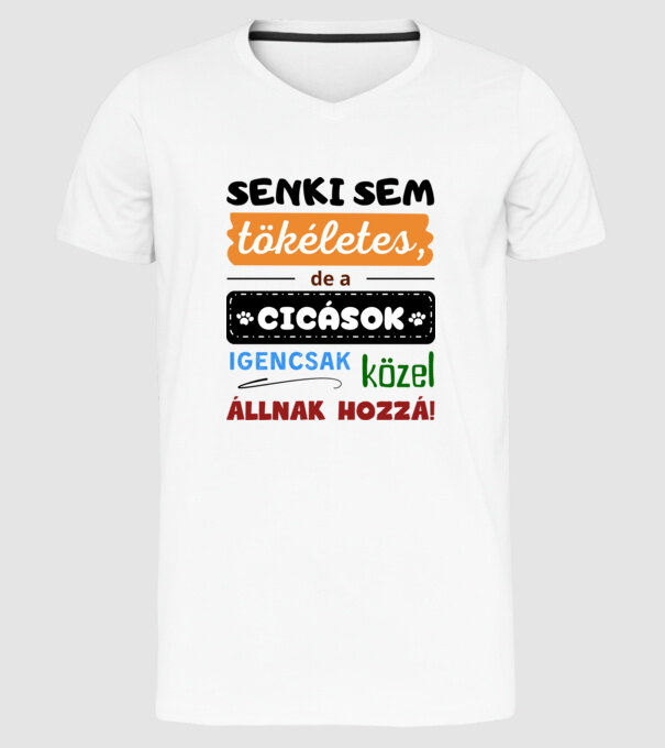  minta fehér pólón