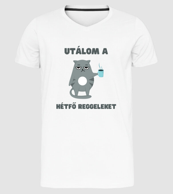  minta fehér pólón