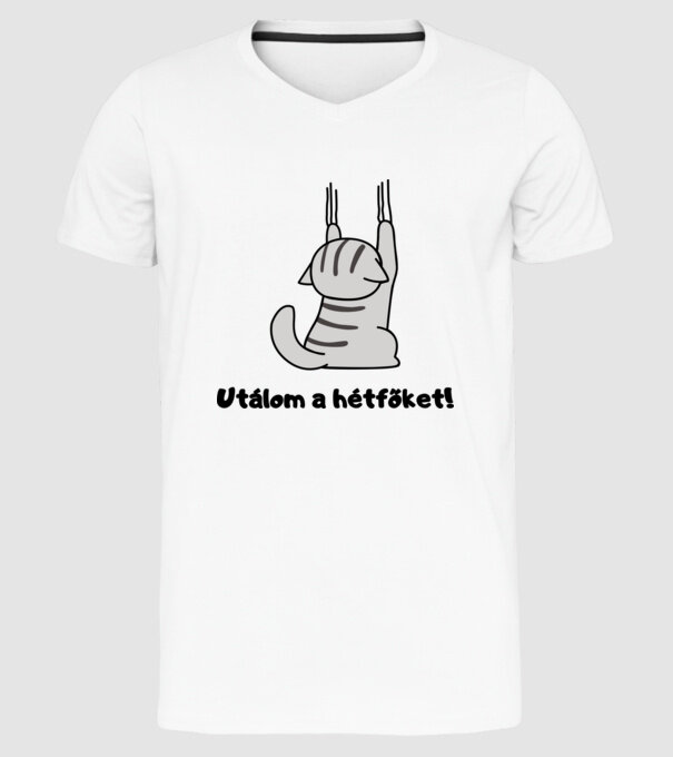  minta fehér pólón