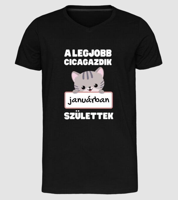  minta fekete pólón