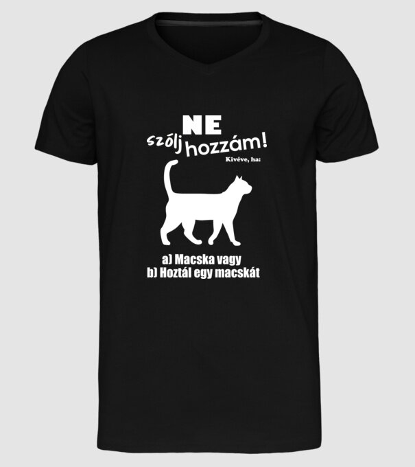  minta fekete pólón
