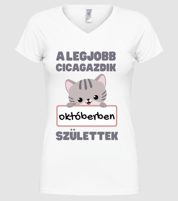  minta fehér pólón