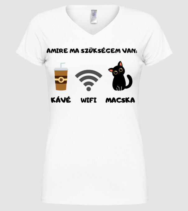  minta fehér pólón