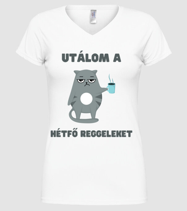  minta fehér pólón