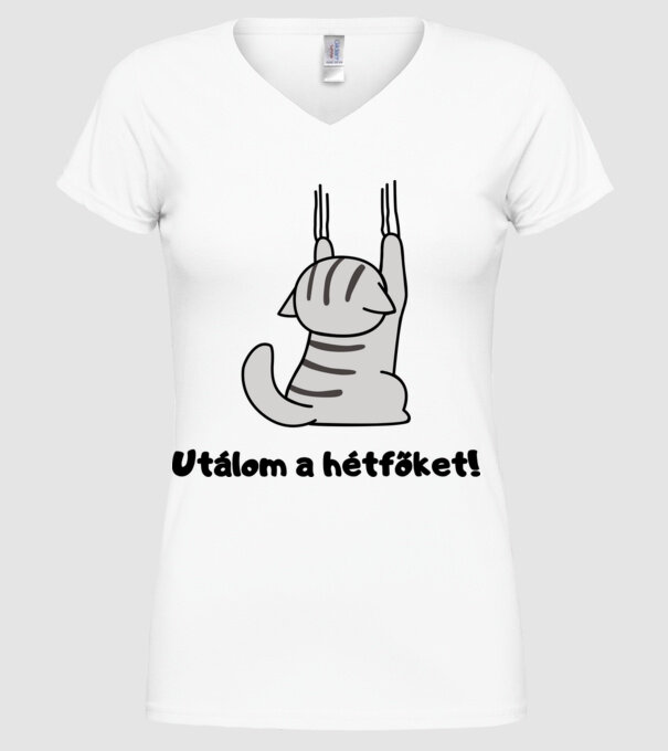  minta fehér pólón