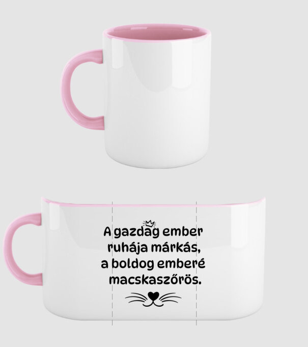 minta világos rózsaszín pólón