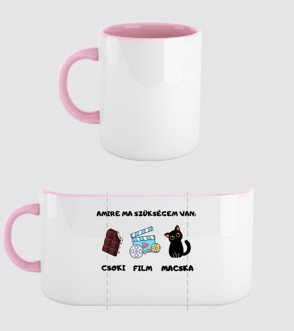  minta világos rózsaszín pólón