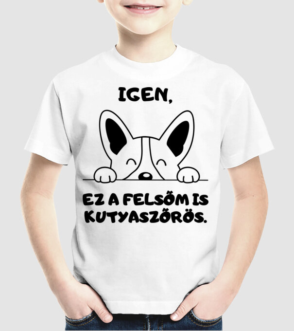  minta fehér pólón