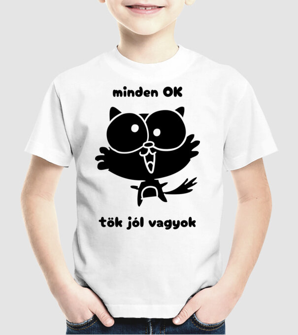  minta fehér pólón