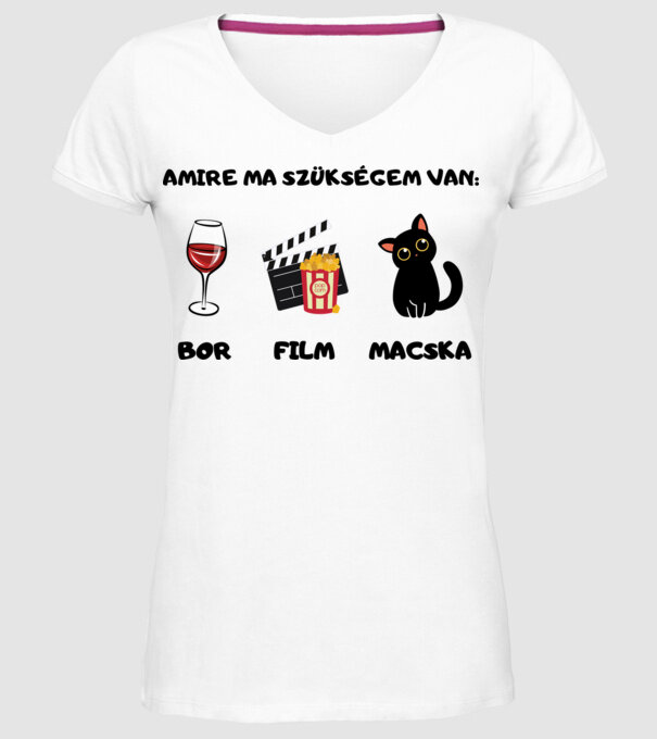  minta fehér pólón