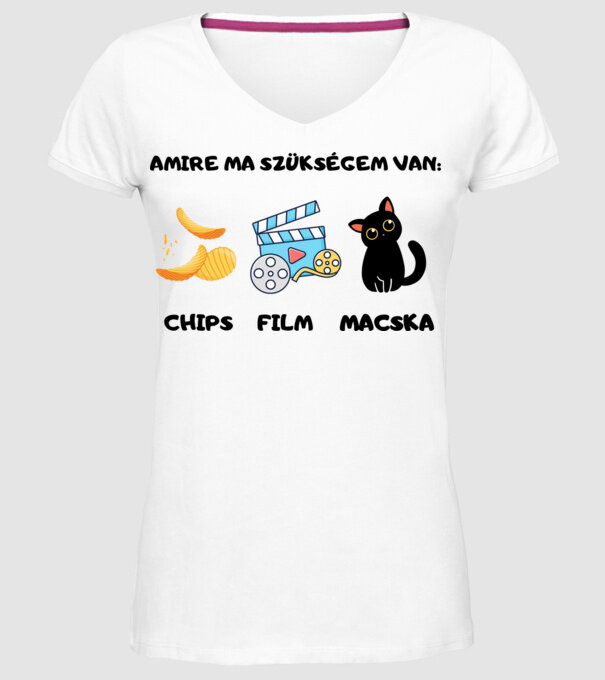  minta fehér pólón